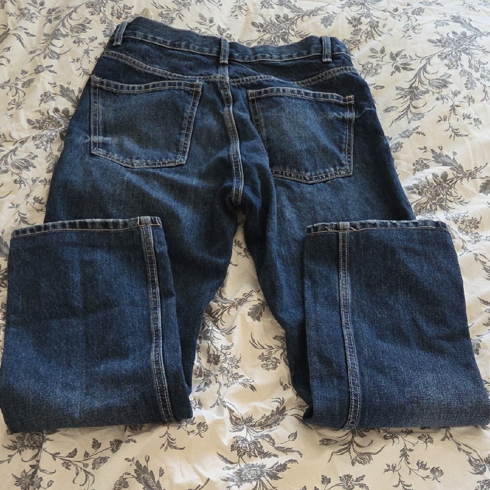 Zara Dark Blue Denim Jeans